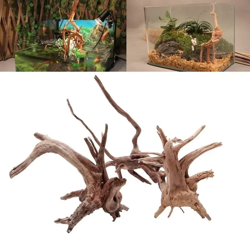 Aquarium Fish Games - Natural Tree Trunk Driftwood Aquarium Fish