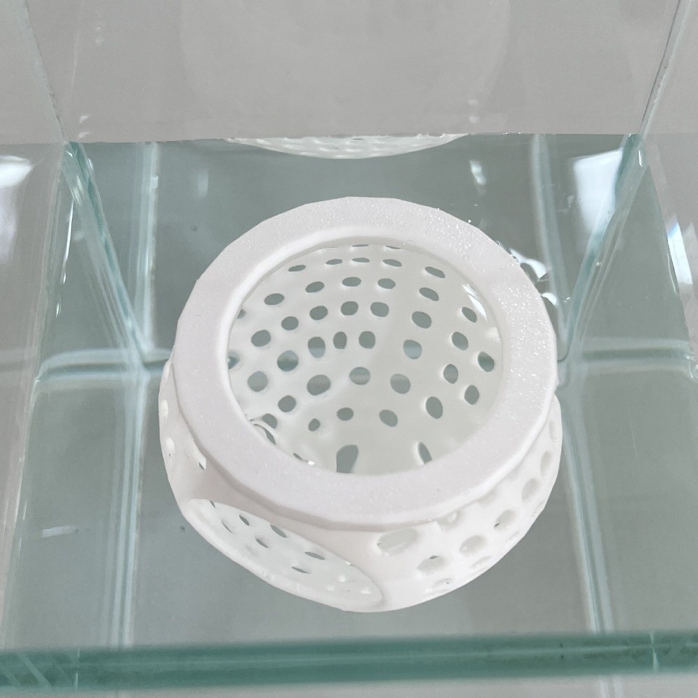 Aquarium Fish Food - 3D Printed Floating Fish Hammock Hideout