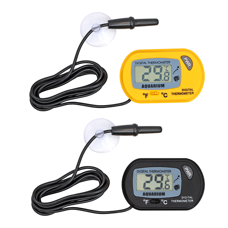 Aquarium Thermometer - Fish Tank Thermometer LCD Digital Aquarium