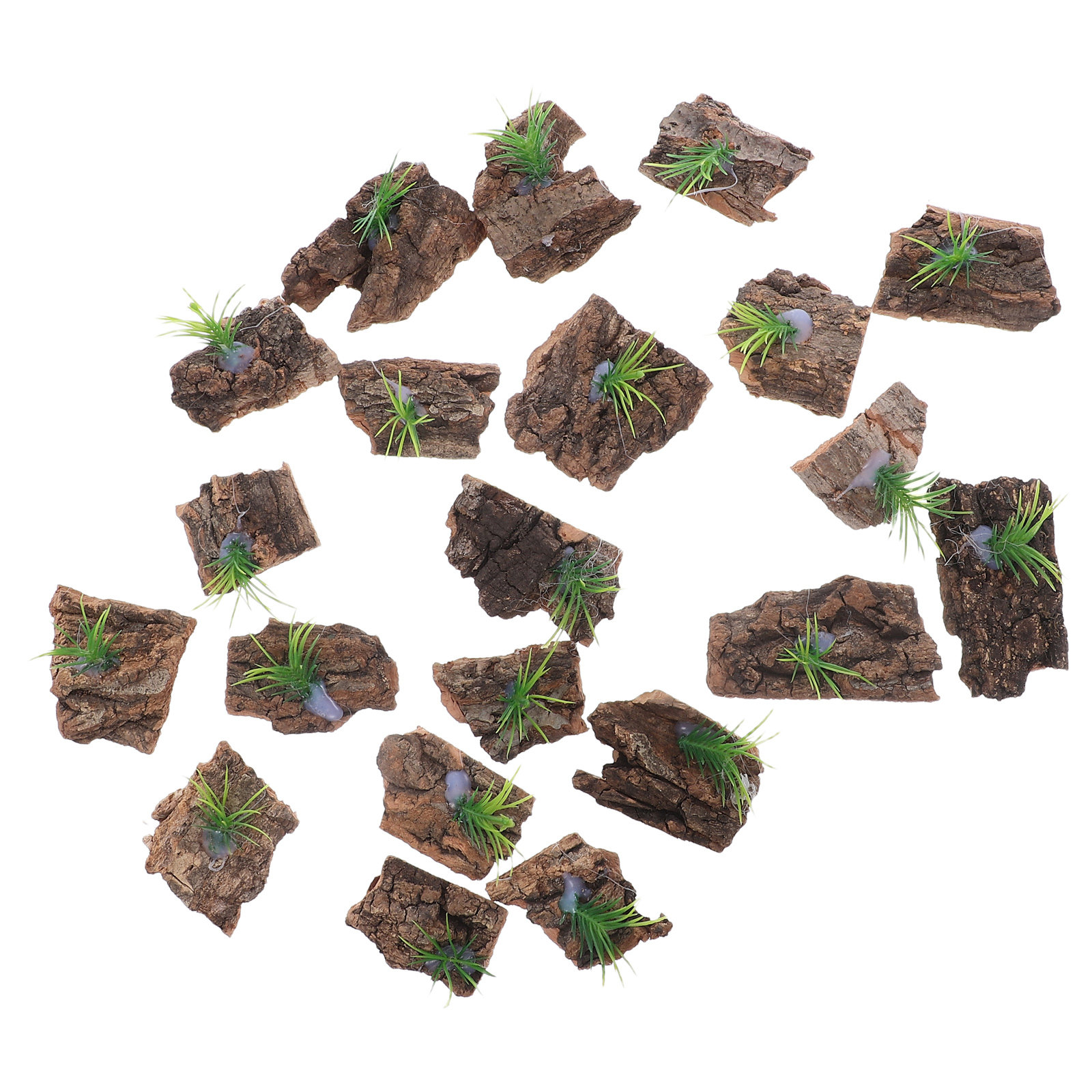 Aquarium Fish Background - 20 Pcs Cork Background for Reptile