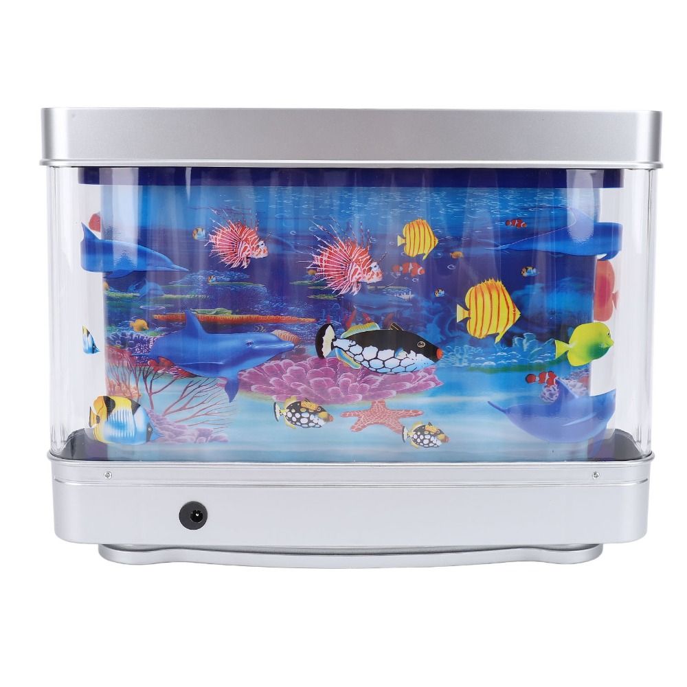 Aquarium Fish Exotic - Decorative LED Fake Fish Tank Artificial