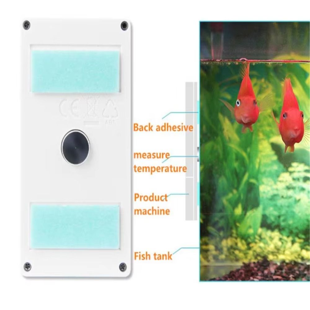Aquarium Thermometer - LCD Digital Display Mini Aquarium Thermometer