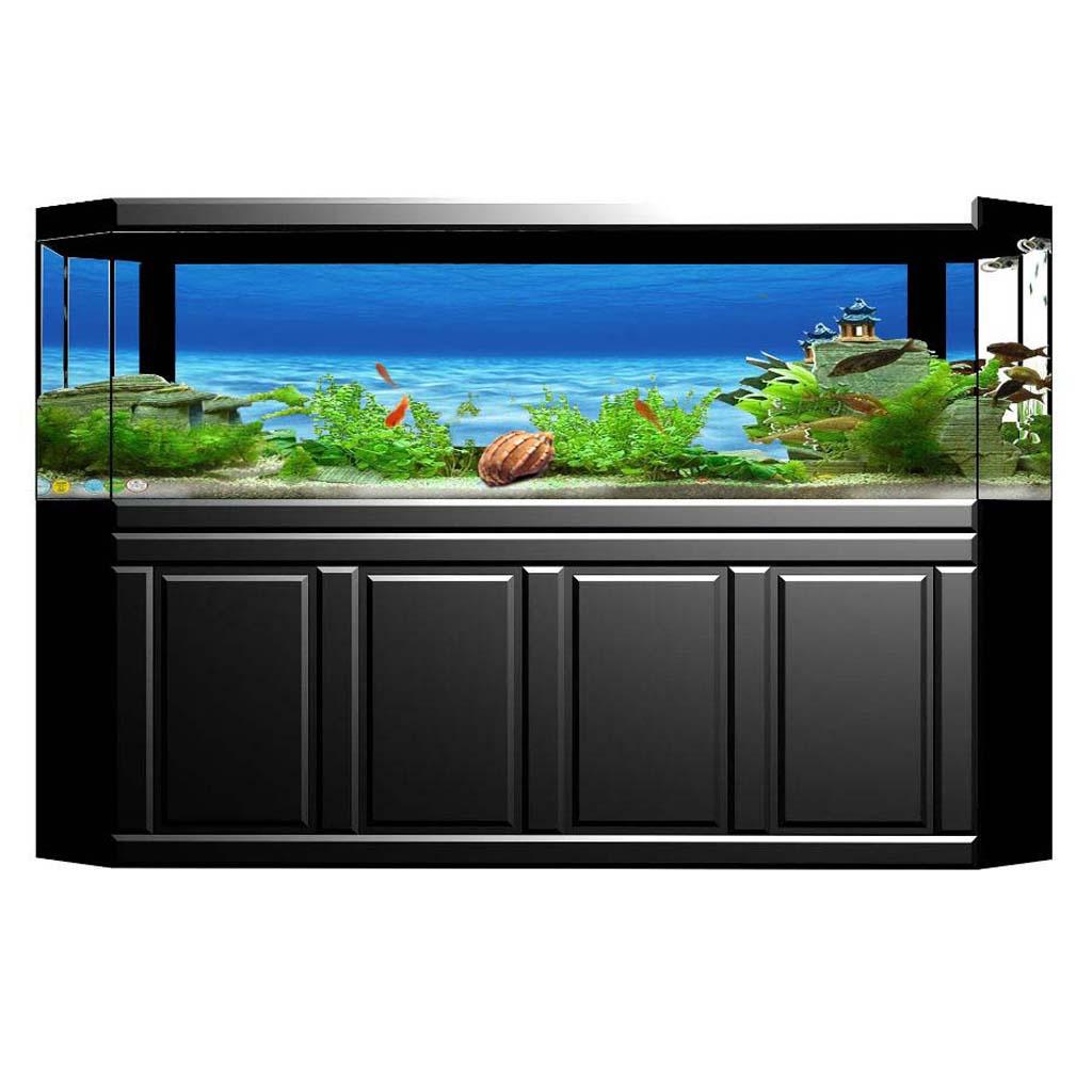 Aquarium Fish World - Side Decorative Aquarium Background Poster Fish