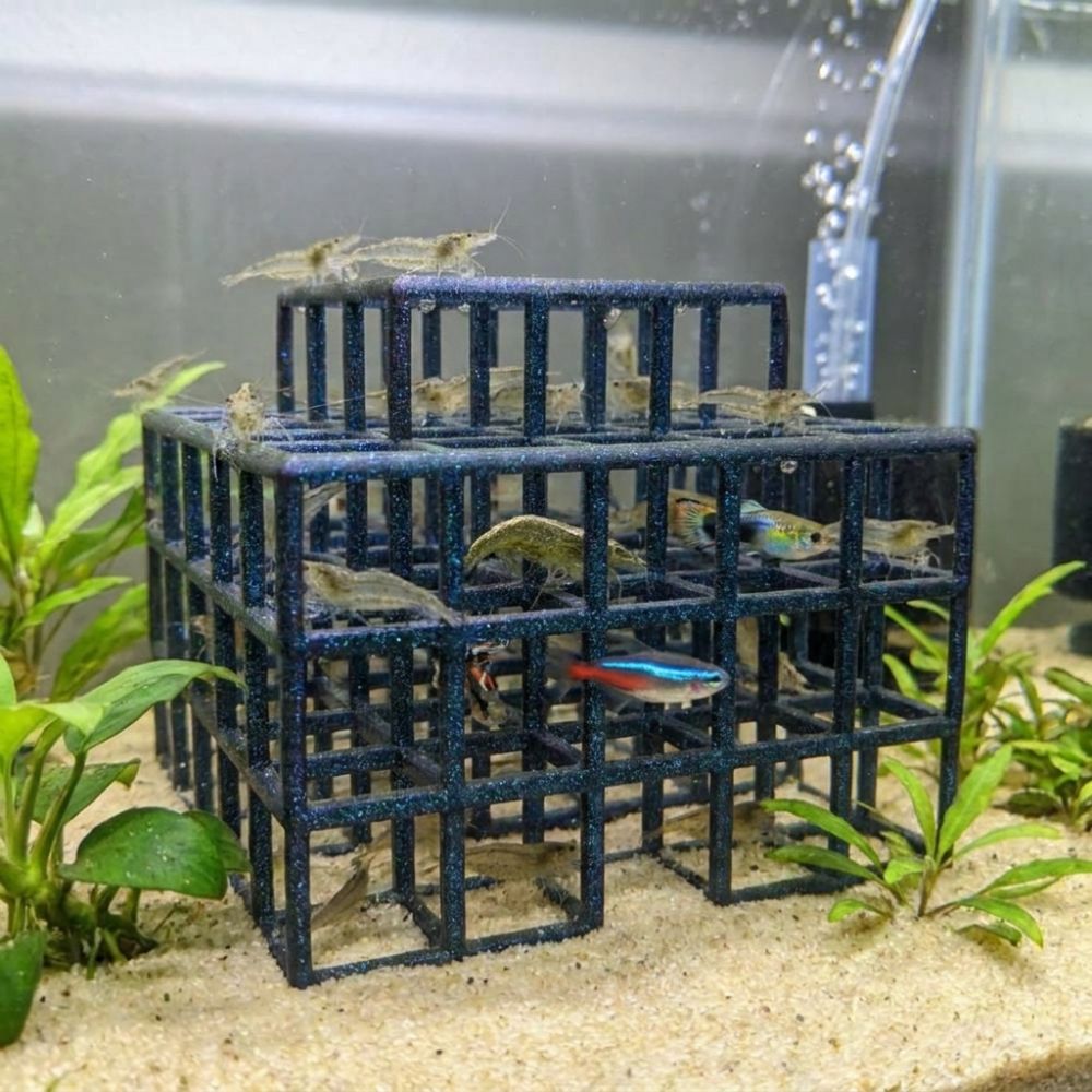 Aquarium Fish Games - 3D Printed Fish Shrimp Hideout Shelter