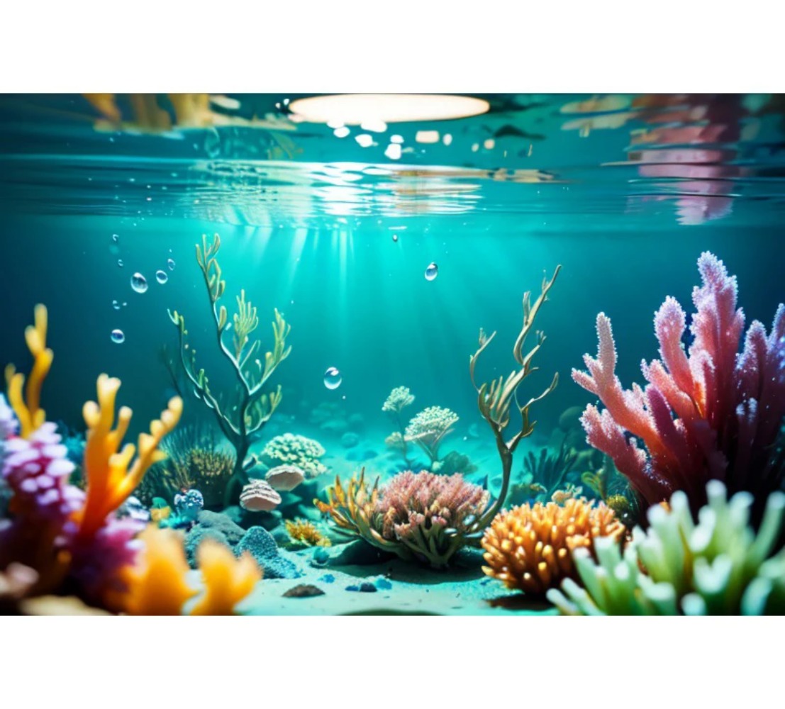 Underwater World Fish Coral Aq - Aquarium Fish World ulasan dan harga