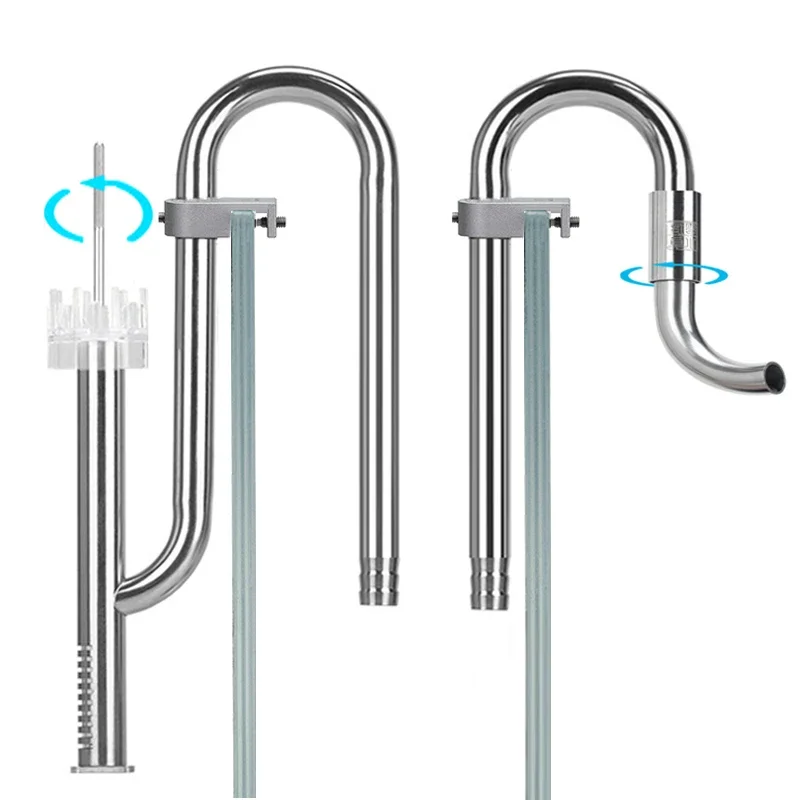 Aquarium Filter Inlet and Outl - Cleaner Fish Aquarium ulasan dan harga