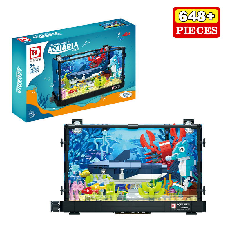 648PCS Shark Ecosystem Tank Bu - Aquarium Fish World ulasan dan harga