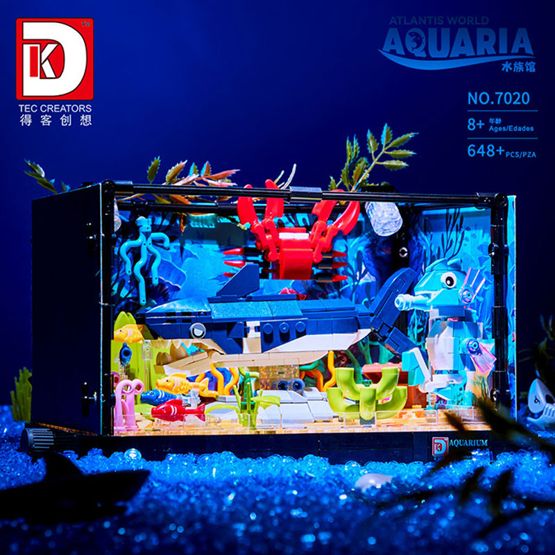 648PCS Shark Ecosystem Tank Bu - Aquarium Fish World ulasan dan harga