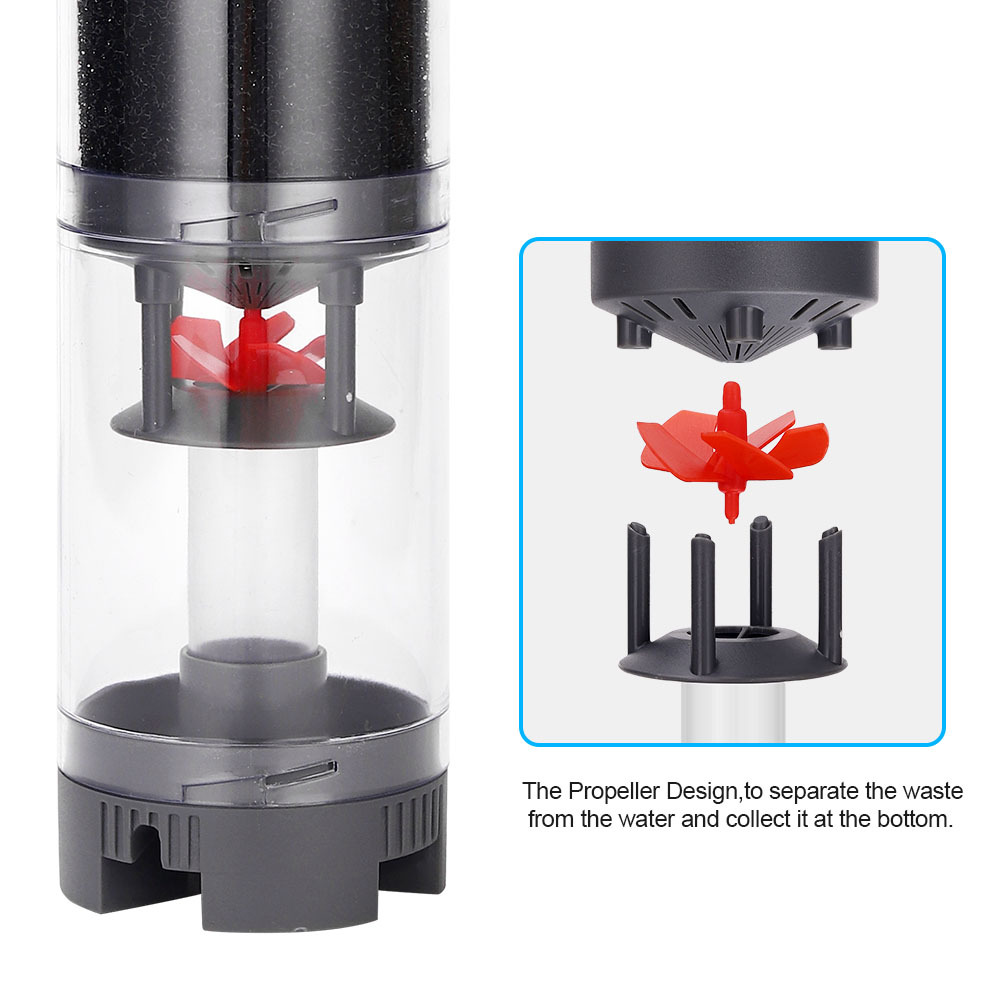 Fish Feces Collector Aquarium  - Cleaner Fish Aquarium ulasan dan harga