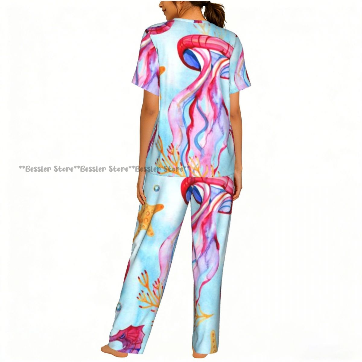 Women's 2-piece set Tropical A - Aquarium Fish Exotic ulasan dan harga