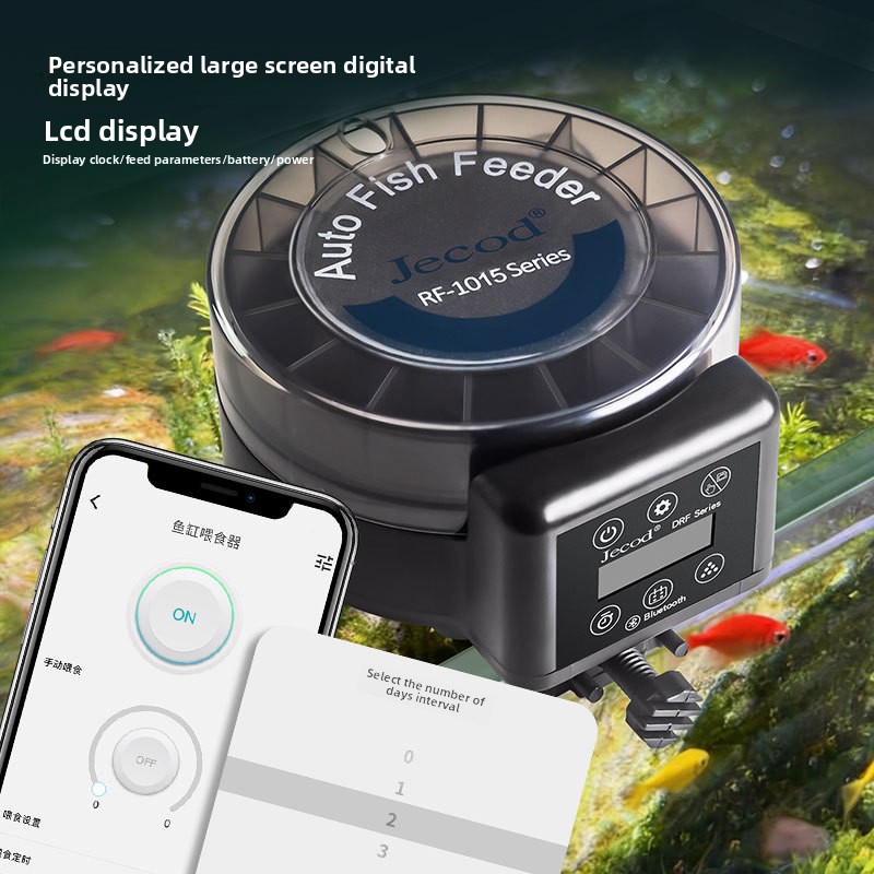 Jebao New Automatic Feeding Fi - Aquarium Fish Food ulasan dan harga