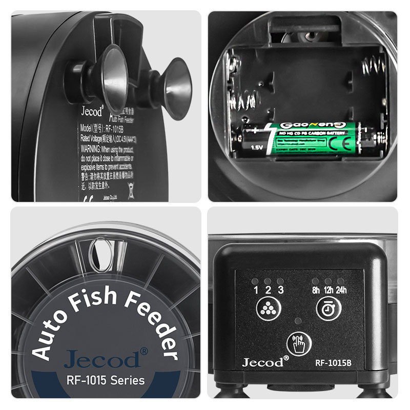 Jebao New Automatic Feeding Fi - Aquarium Fish Food ulasan dan harga