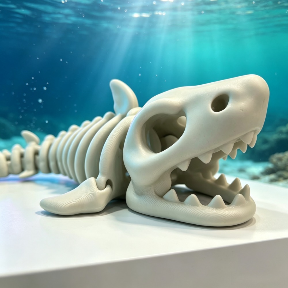 Shark Skeleton Aquarium Decor  - Aquarium Fish Buy ulasan dan harga