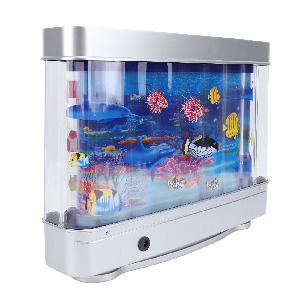 ​Relaxing​ LED Fake Fish Tank  - Aquarium Fish Exotic ulasan dan harga