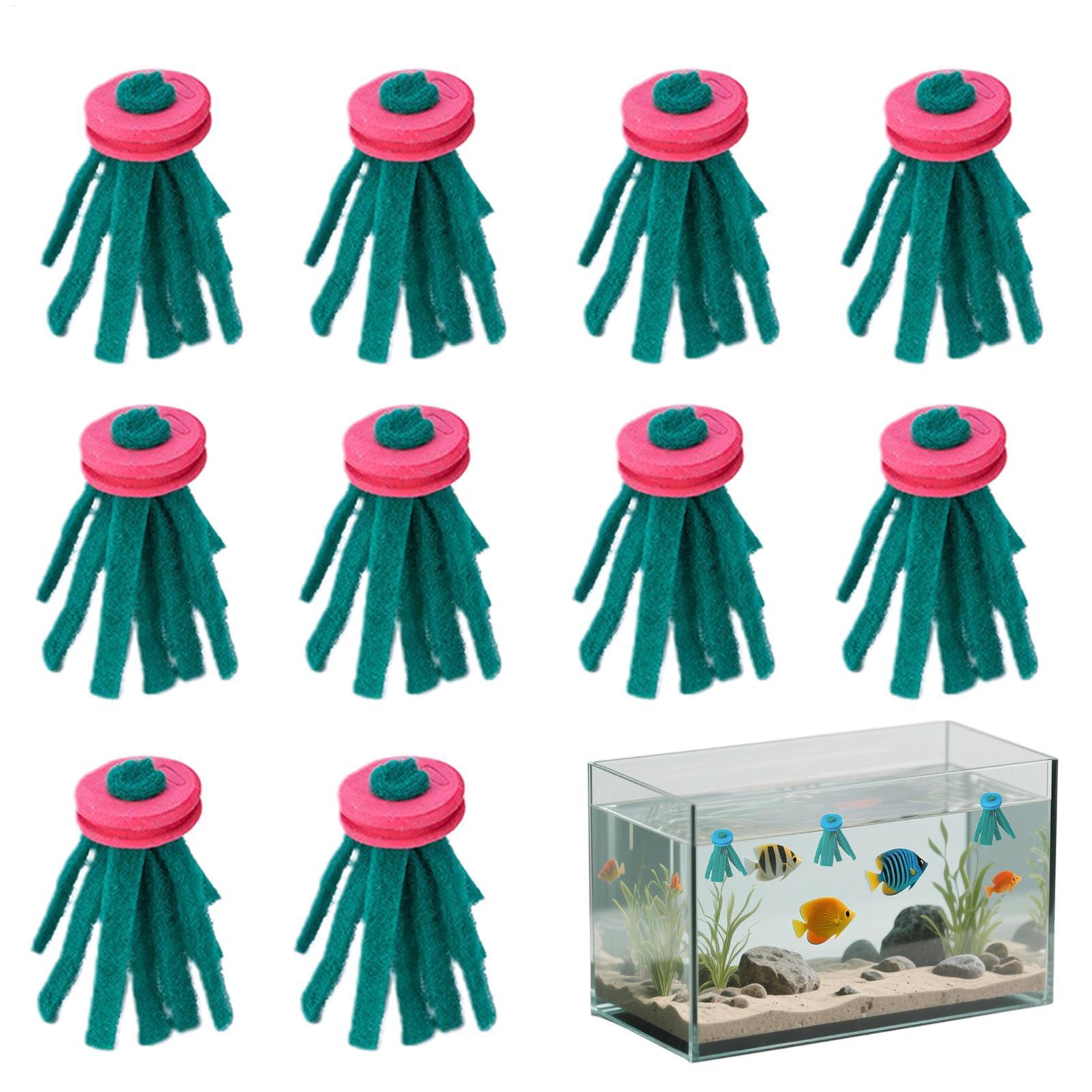 10 Pcs Aquarium Spawning Mop D - Aquarium Fish Food ulasan dan harga