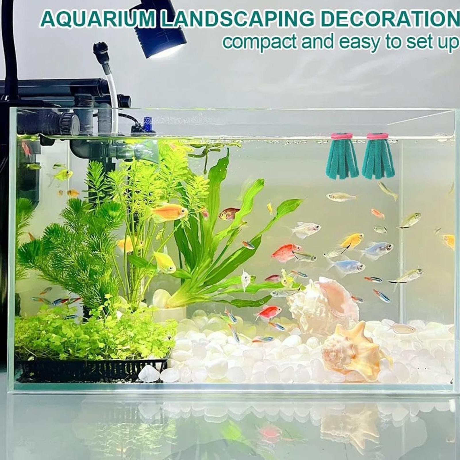 10 Pcs Aquarium Spawning Mop D - Aquarium Fish Food ulasan dan harga