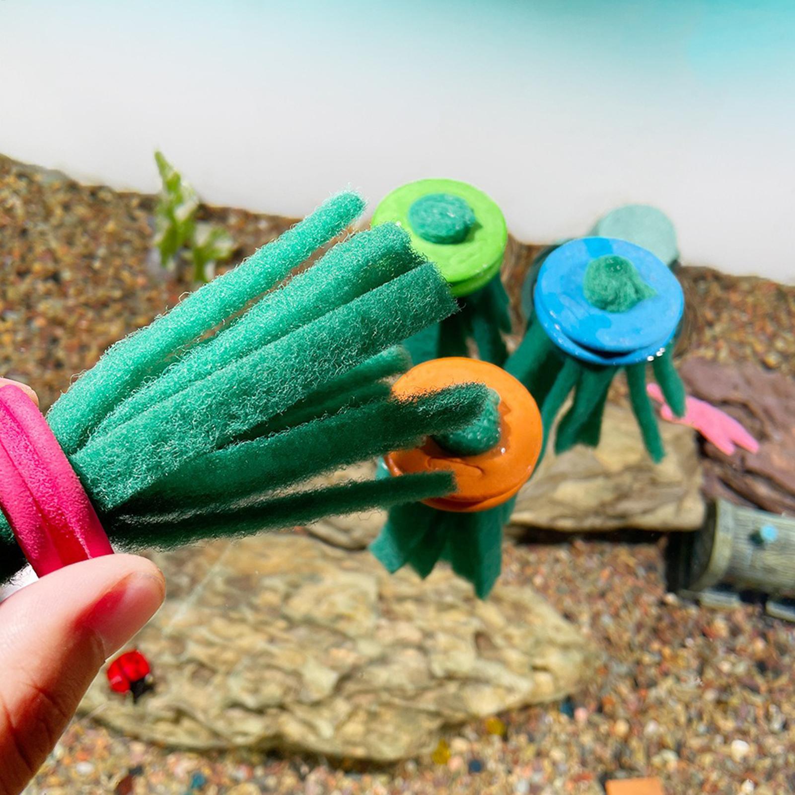 10 Pcs Aquarium Spawning Mop D - Aquarium Fish Food ulasan dan harga