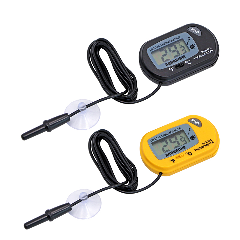 Fish Tank Thermometer LCD Digi - Aquarium Thermometer ulasan dan harga