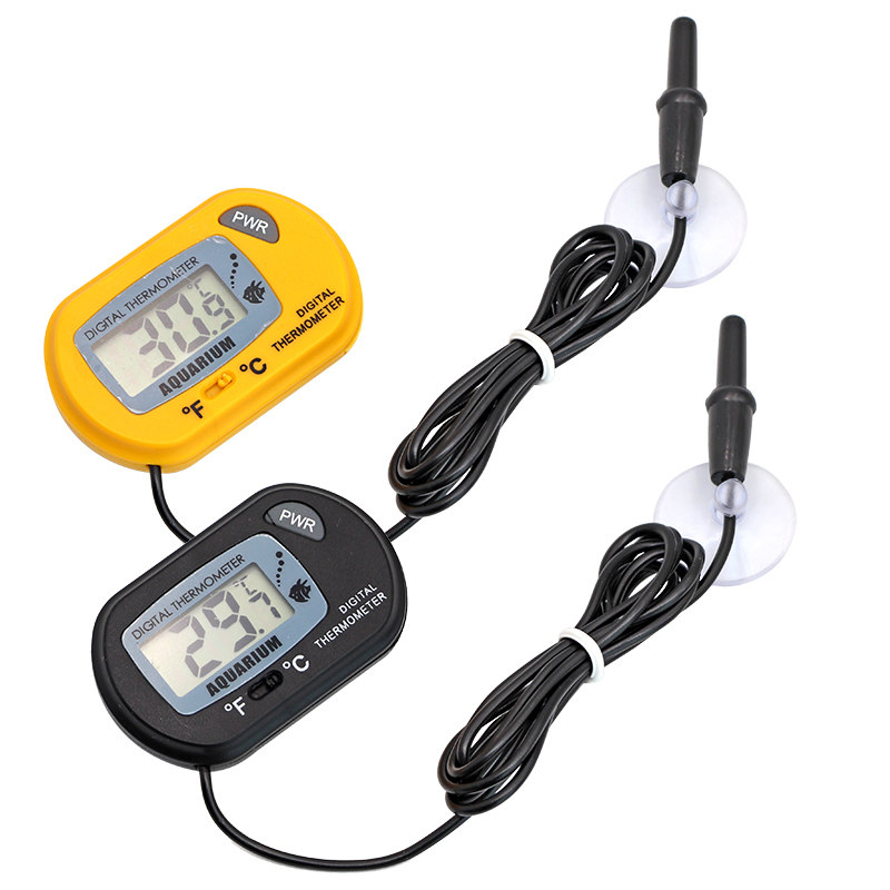 Fish Tank Thermometer LCD Digi - Aquarium Thermometer ulasan dan harga