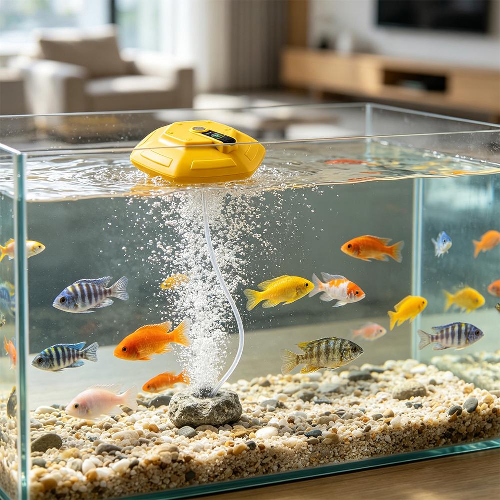 Wireless Rechargeable Aquarium - Aquarium Fish Buy ulasan dan harga