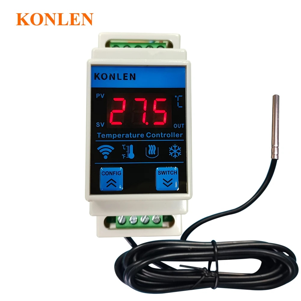 Tuya WIFI Temperature Sensor T - Aquarium Thermometer ulasan dan harga