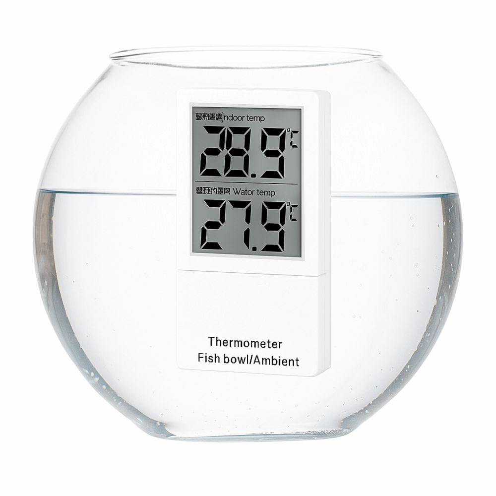 LCD Digital Display Mini Aquar - Aquarium Thermometer ulasan dan harga