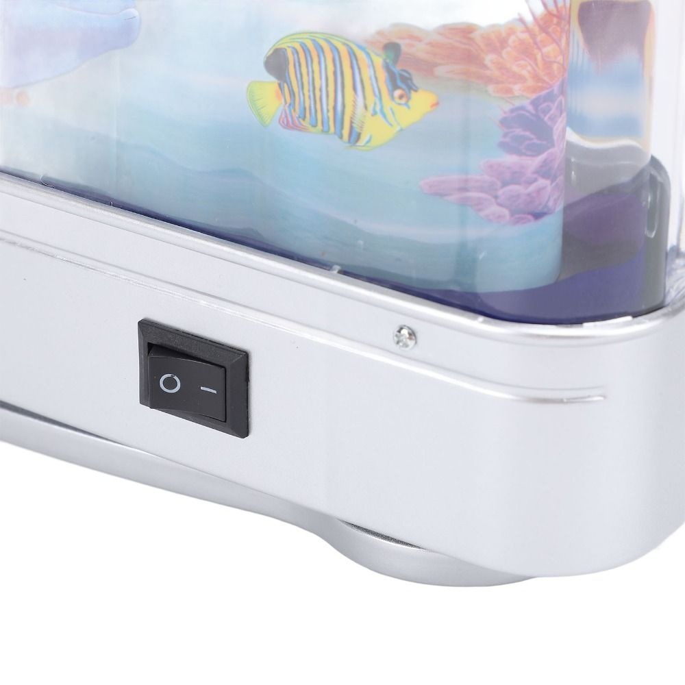 Decorative LED Fake Fish Tank  - Aquarium Fish Exotic ulasan dan harga