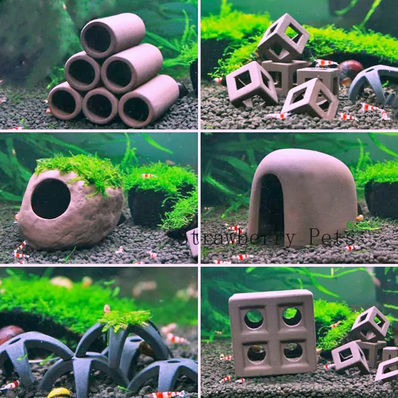 Ceramic Aquarium Decoration Fi - Aquarium Fish Games ulasan dan harga