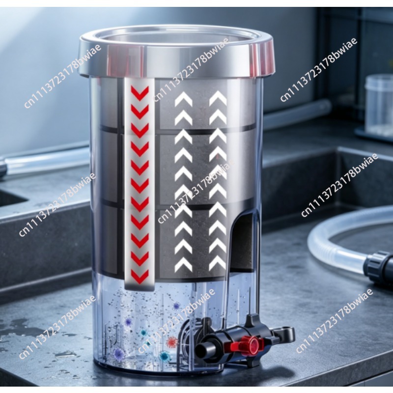 Aquarium Pre Filter Barrel Sil - Fish Tank Filter ulasan dan harga