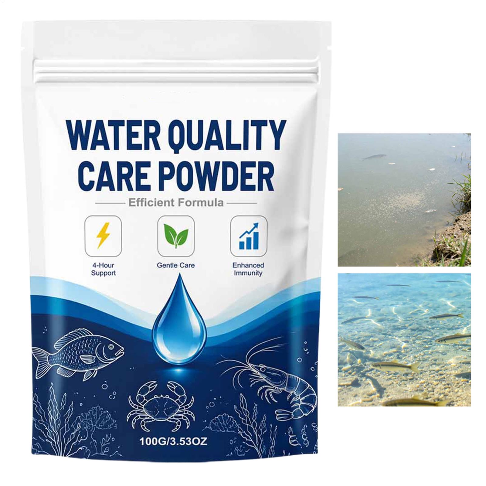 100g Aquarium Water Clarifier  - Cleaner Fish Aquarium ulasan dan harga