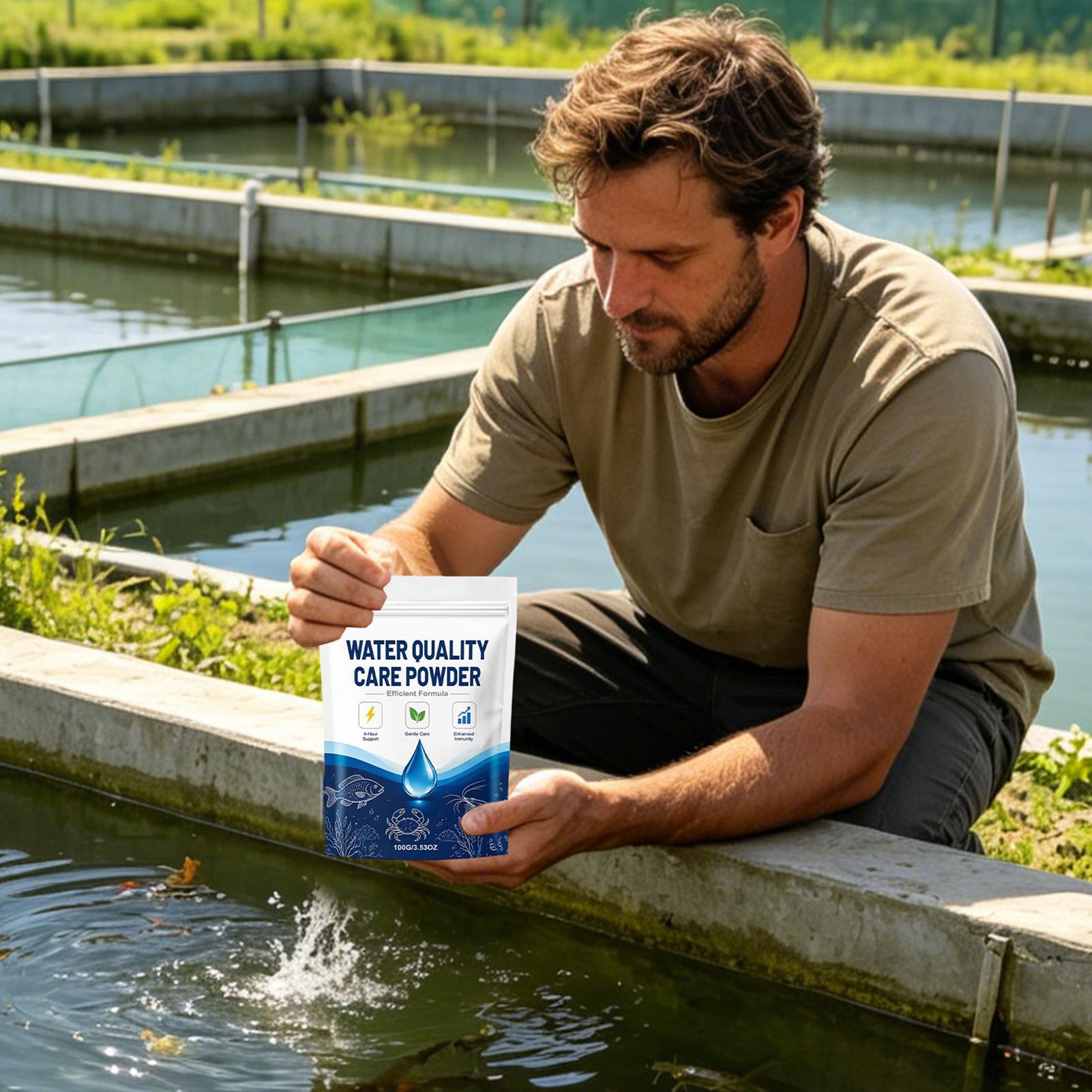 100g Aquarium Water Clarifier  - Cleaner Fish Aquarium ulasan dan harga