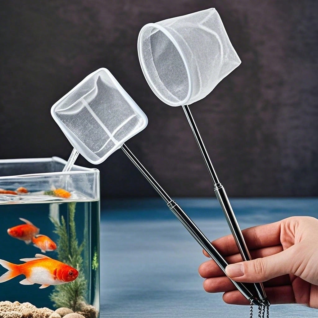Aquarium Fish Net - a Retracta - Aquarium Fish Food ulasan dan harga