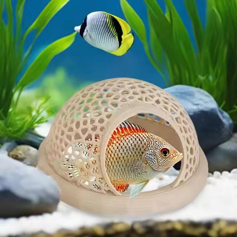 Aquarium Floating Cave Fish Sh - Aquarium Fish Food ulasan dan harga