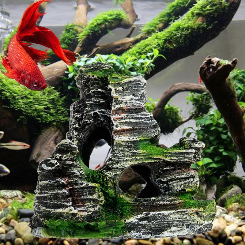 Aquarium Sandstone Decoration  - Aquarium Fish Games ulasan dan harga