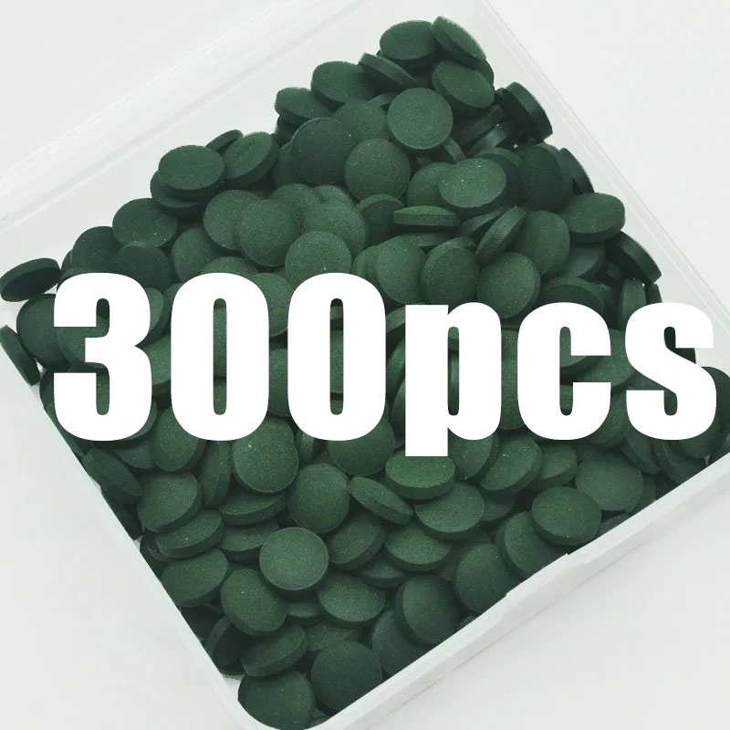 50-300Pcs High Purity Spirulin - Aquarium Fish Food ulasan dan harga