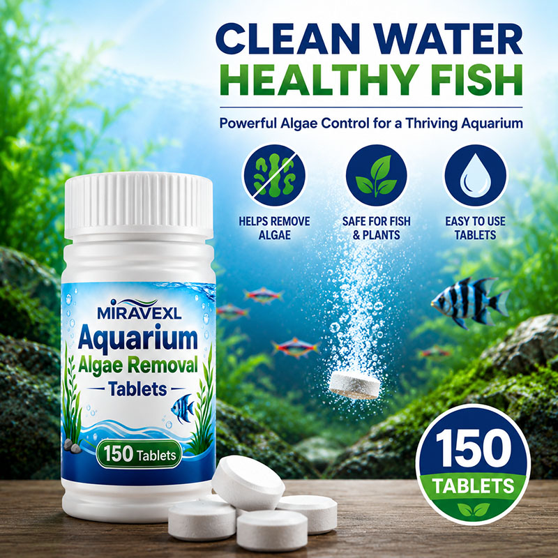MIRAVEXL 150 Aquarium Algae Re - Cleaner Fish Aquarium ulasan dan harga