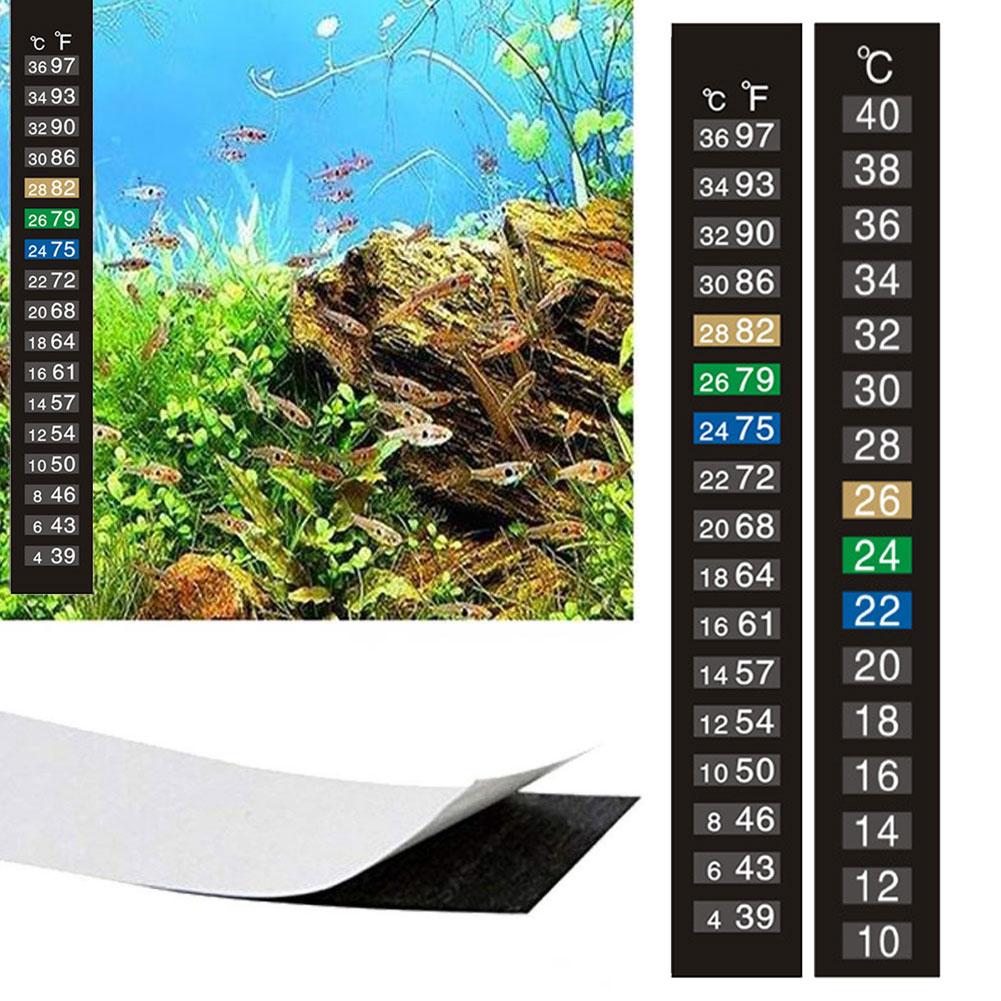 Discoloration Thermometer Stic - Aquarium Thermometer ulasan dan harga