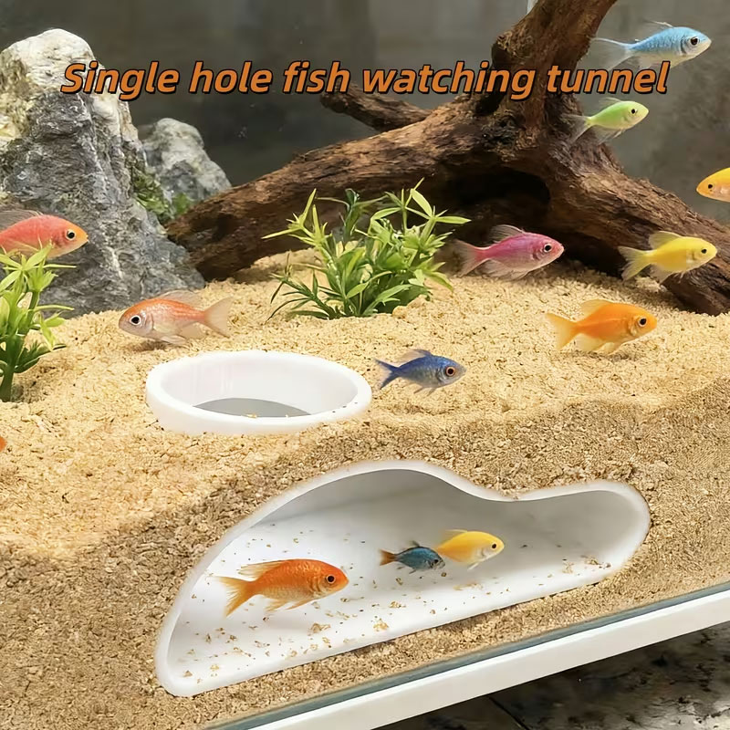 Apcarium Fish Tunnel Hideout | - Aquarium Fish Games ulasan dan harga