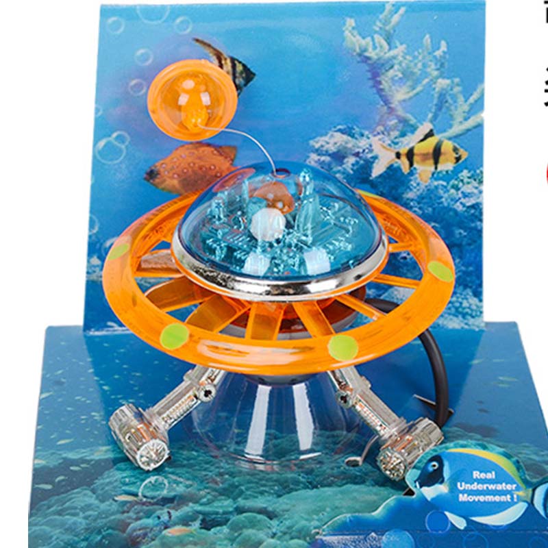 Suspended UFO Aquarium Statue  - Aquarium Fish World ulasan dan harga