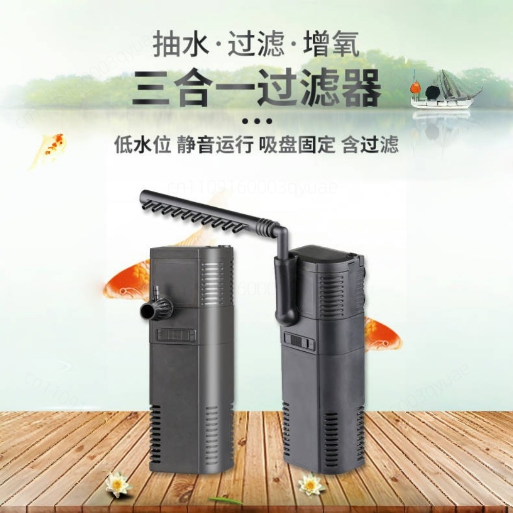 3 In 1 Multi-function Submersi - Fish Tank Filter ulasan dan harga