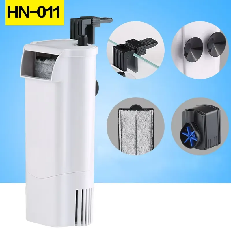 3-in-1 Rectangle Plastic Water - Fish Tank Filter ulasan dan harga