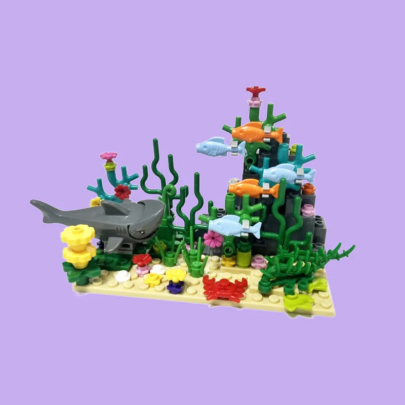 City MOC Aquarium Underwater W - Aquarium Fish World ulasan dan harga