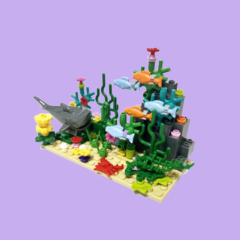 City MOC Aquarium Underwater W - Aquarium Fish World ulasan dan harga