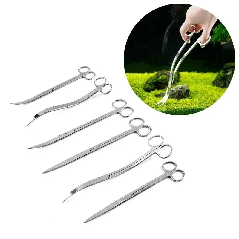 Aquarium Scissors,Extra Long S - Cleaner Fish Aquarium ulasan dan harga