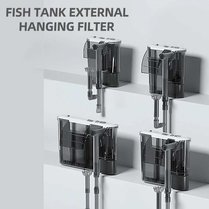 110V 220V Aquarium filter Wall - Aquarium Fish Background ulasan dan harga