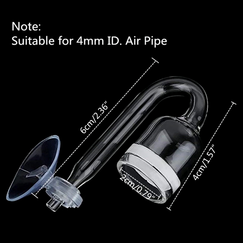 4pcs Set DIY CO2 Diffuser For  - Aquarium Fish Photography ulasan dan harga