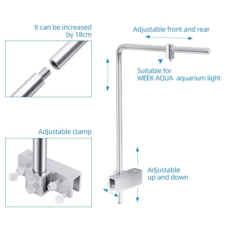 Week Aqua Light Stand Universa - Aquarium Fish Photography ulasan dan harga