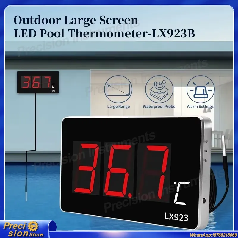 Digital Pool Thermometer Fish  - Aquarium Thermometer ulasan dan harga